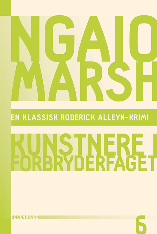 Ngaio Marsh 6 - Kunstnere i forbryderfaget