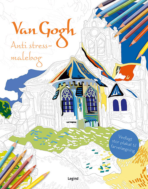 Anti stress-malebog: Van Gogh