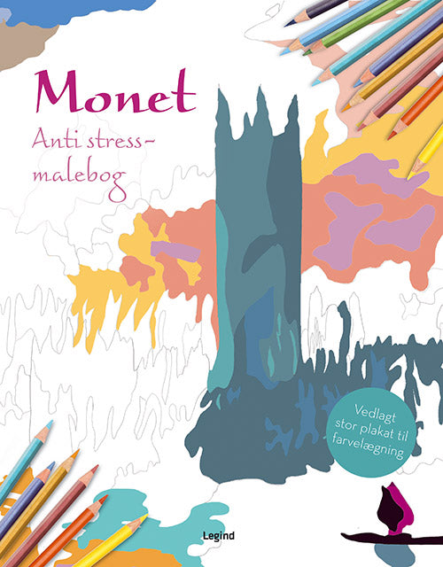 Anti stress-malebog: Monet