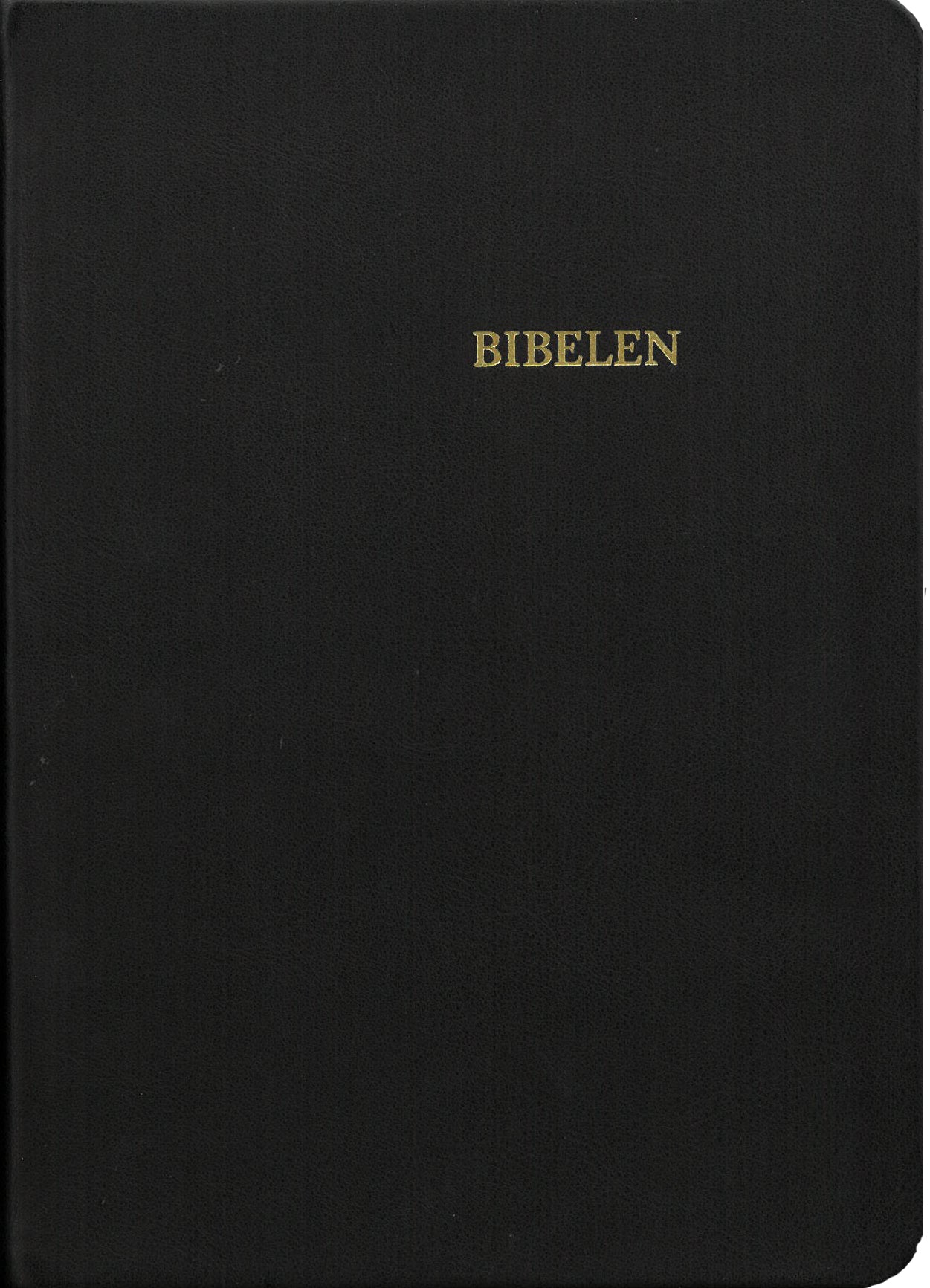 Bibelen i sort skind