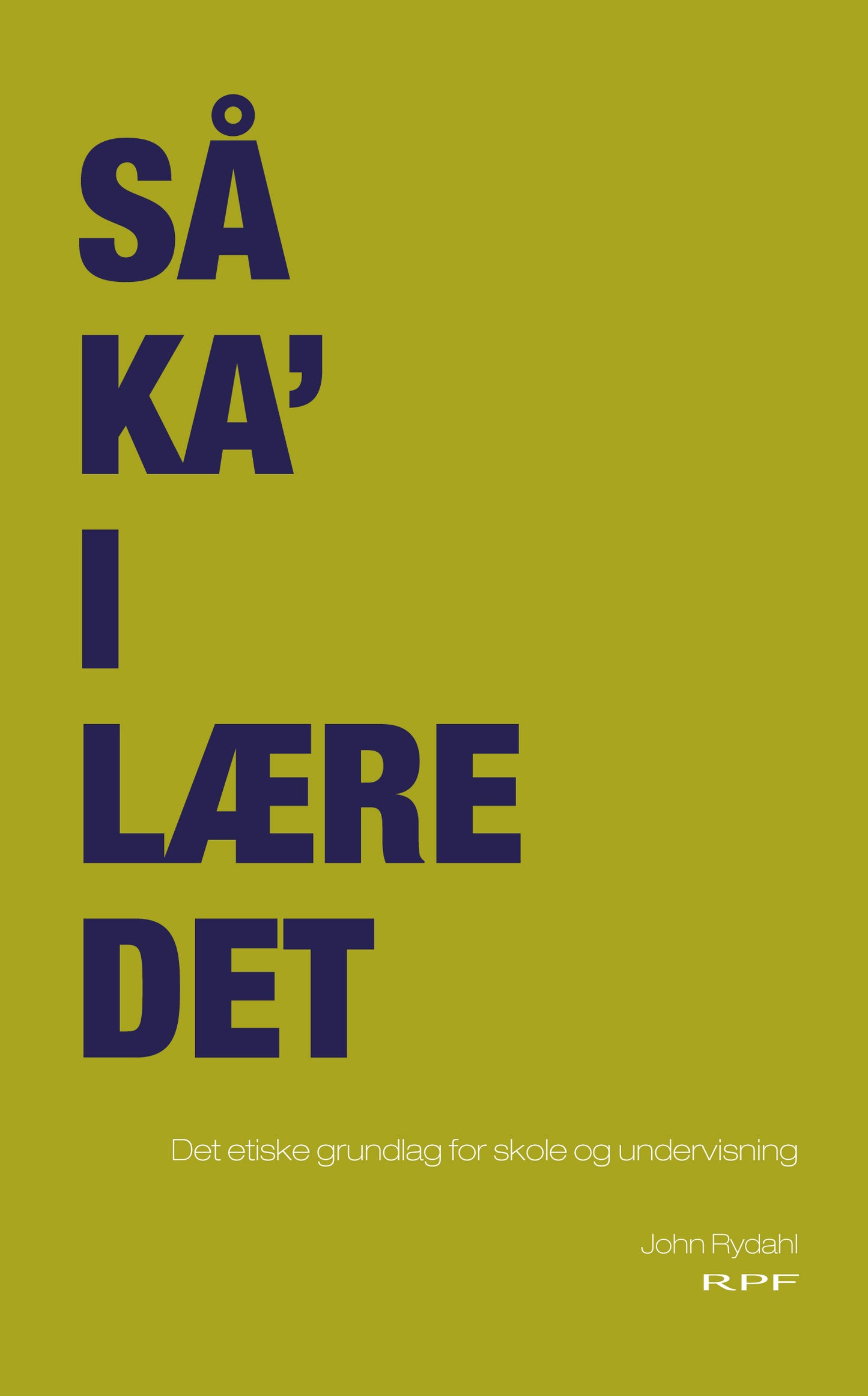 Så ka' I lære det