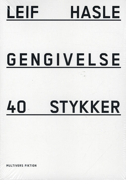 Gengivelse / 40 stykker