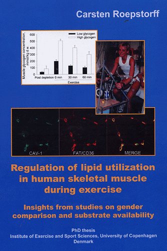 Regulation of lipid utilization in human skeletal muscle during exercise