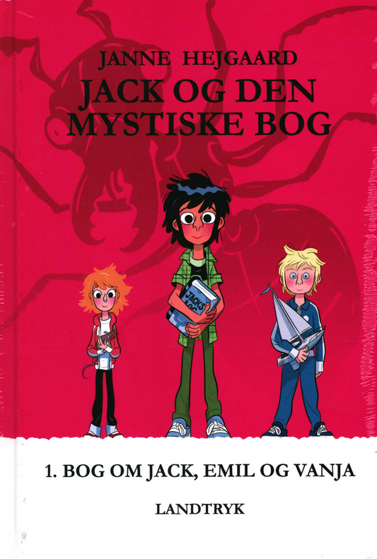 JACK, EMIL, VANJA - foliepakke med 3 bøger