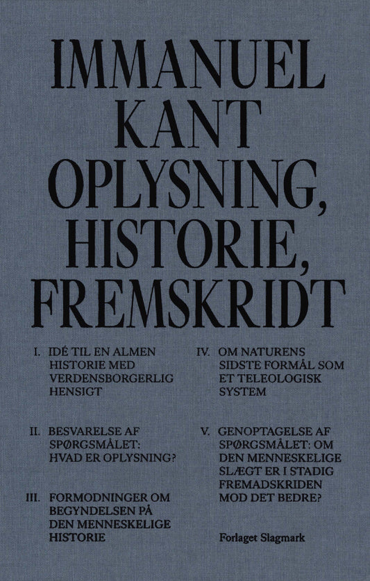 Oplysning, historie, fremskridt