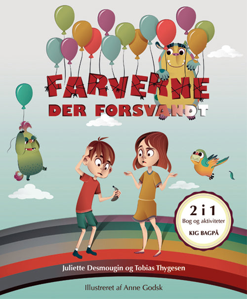 Farverne der forsvandt + Fam. von Fun aktivitetshæfte