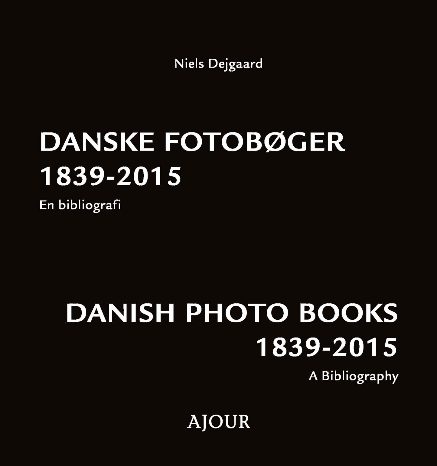 Danske fotobøger 1839-2015