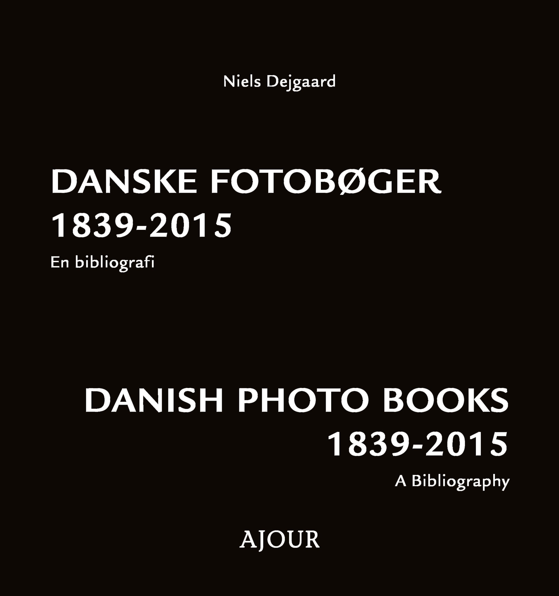 Danske fotobøger 1839-2015