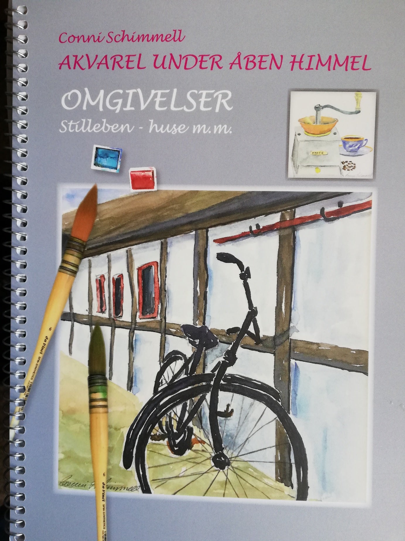 Akvarel under åben himmel