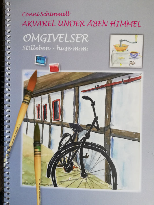 Akvarel under åben himmel