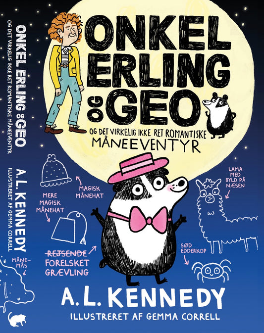 Onkel Erling og Geo og det virkelig ikke ret romantiske måneeventyr