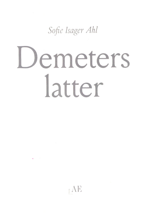 Demeters latter