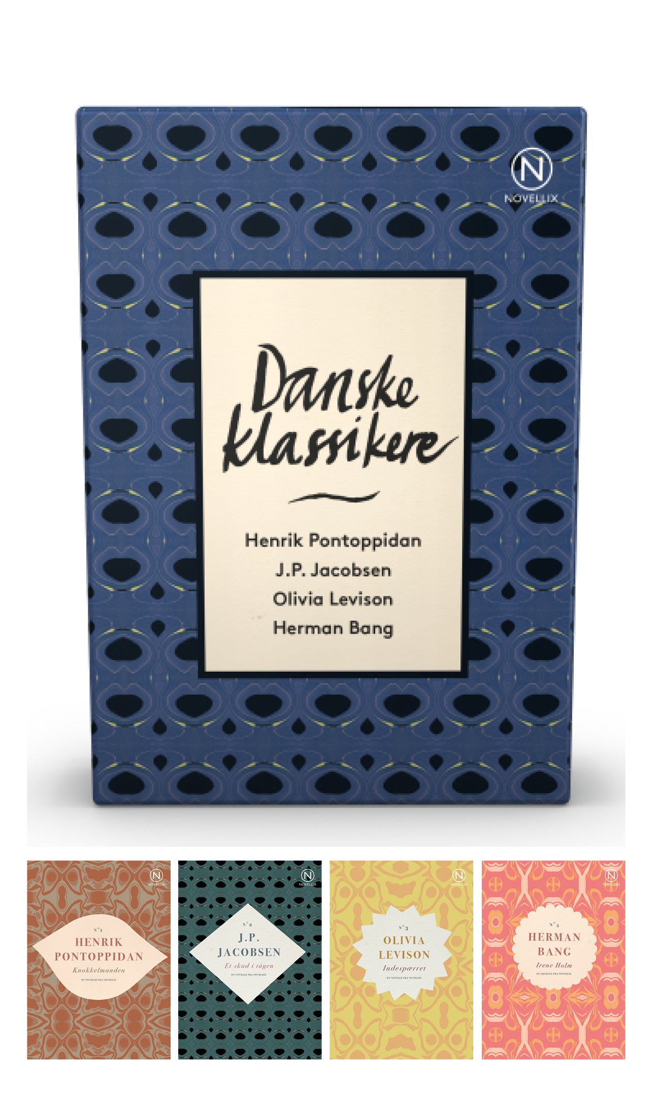 Gaveæske med fire danske klassikere