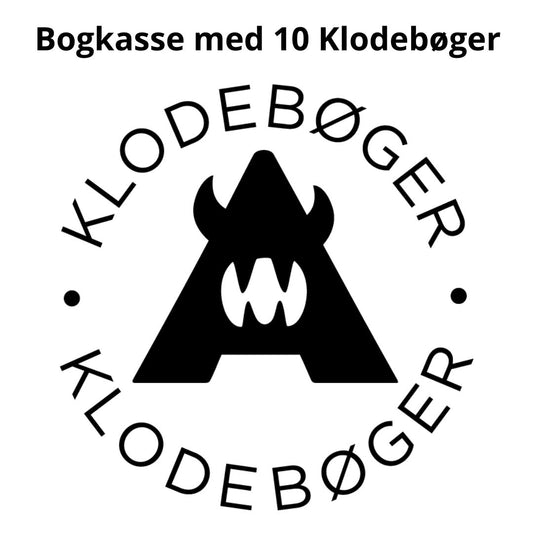 Bogkasse med 10 Klodebøger