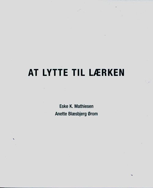 At lytte til lærken