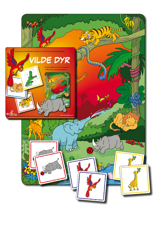 Vilde Dyr – Vendespil og fortælleplade
