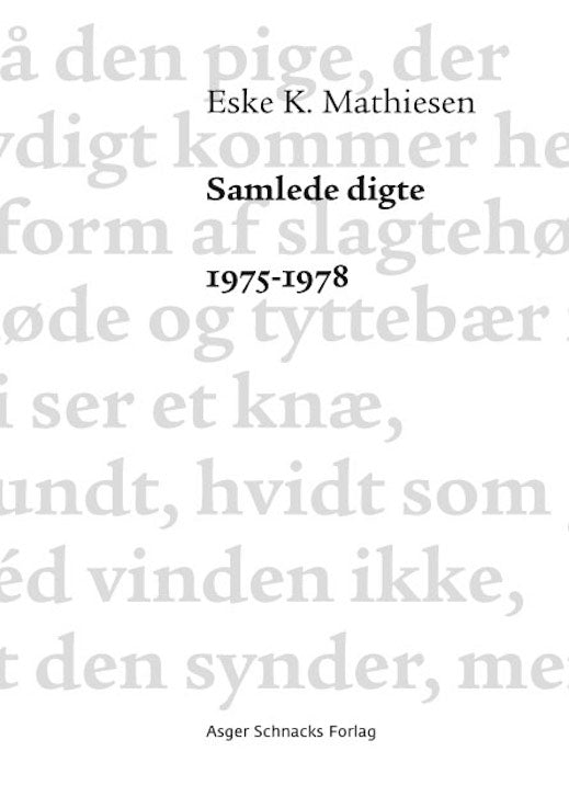 Samlede digte 1975-1978